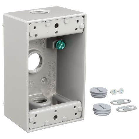 3 gang waterproof electrical box|weather tight outlet box.